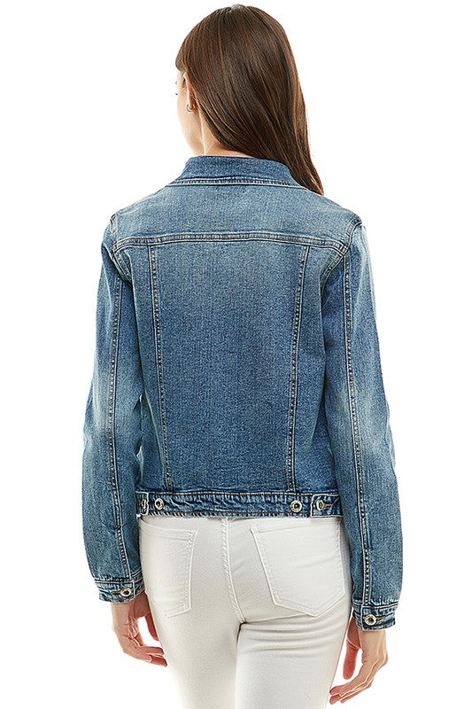 LADIES CASUAL DENIM JACKET